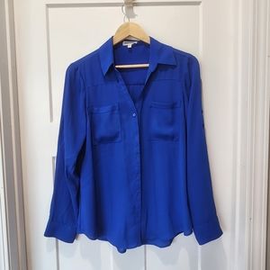 Express, cobalt blue, protofino shirt